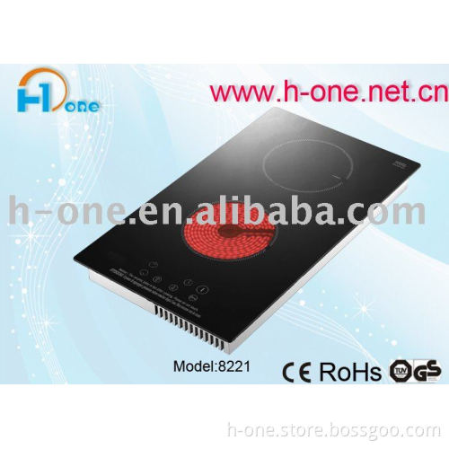 induction+ceramic hob /new